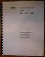 Pfaff hobbymatic 876